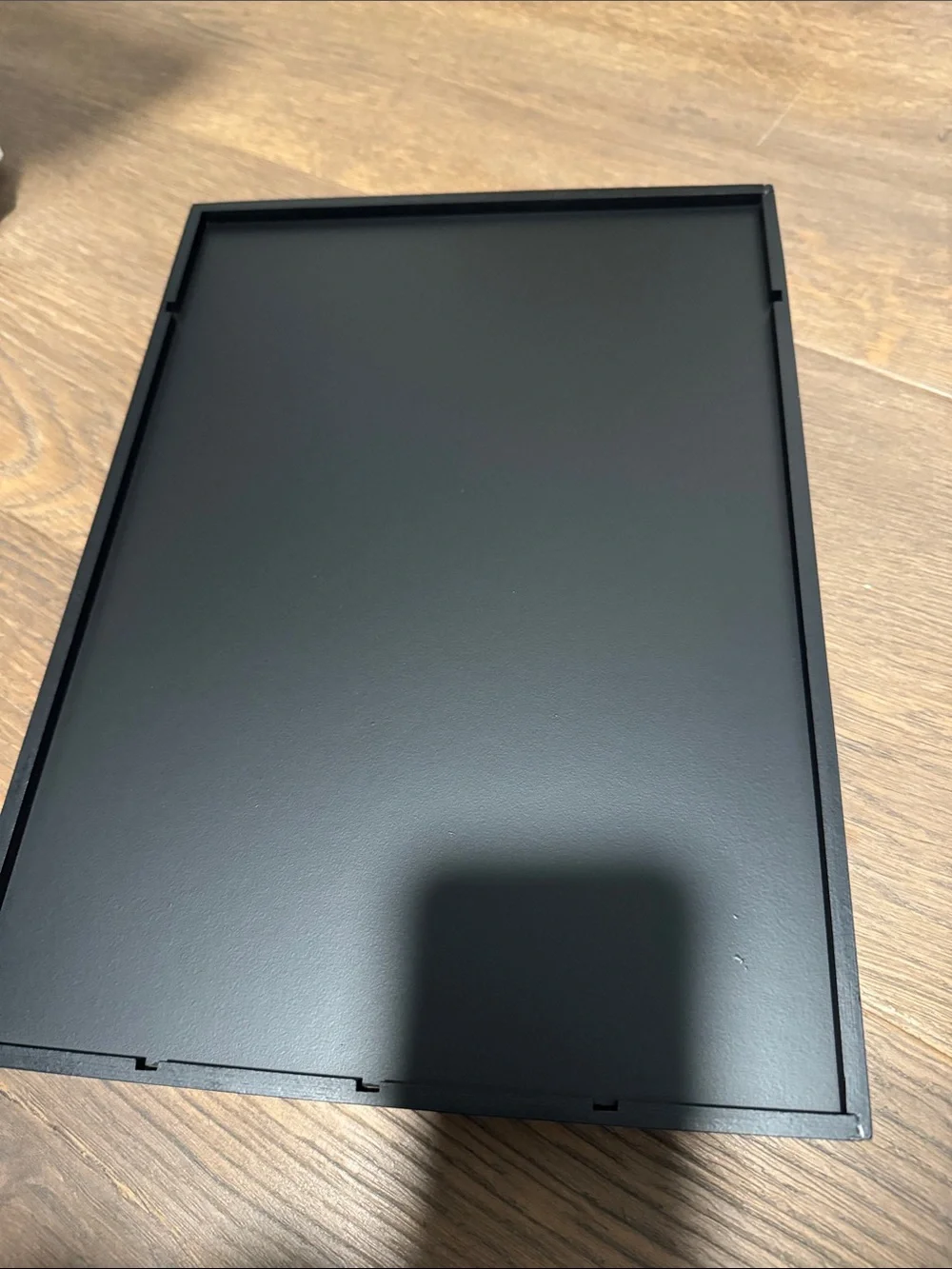 Matte Black Drawer Cutlery Organizer Tray